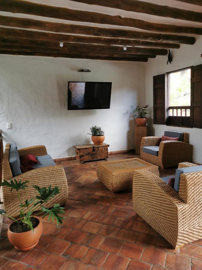 Las Cabezas Grises Barichara Exterior foto